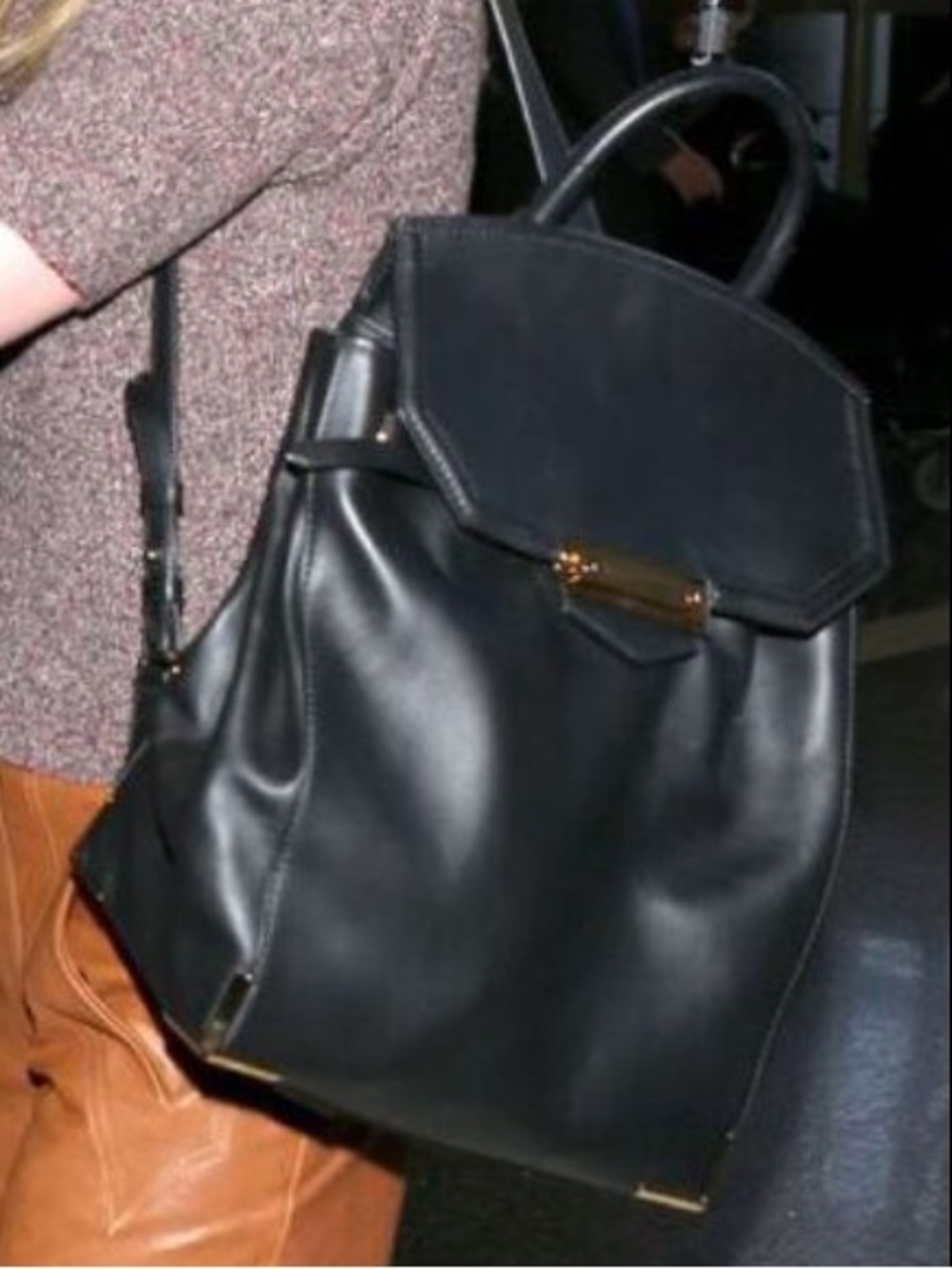 Alexander Wang Prisma Skeletal Leather Backpack